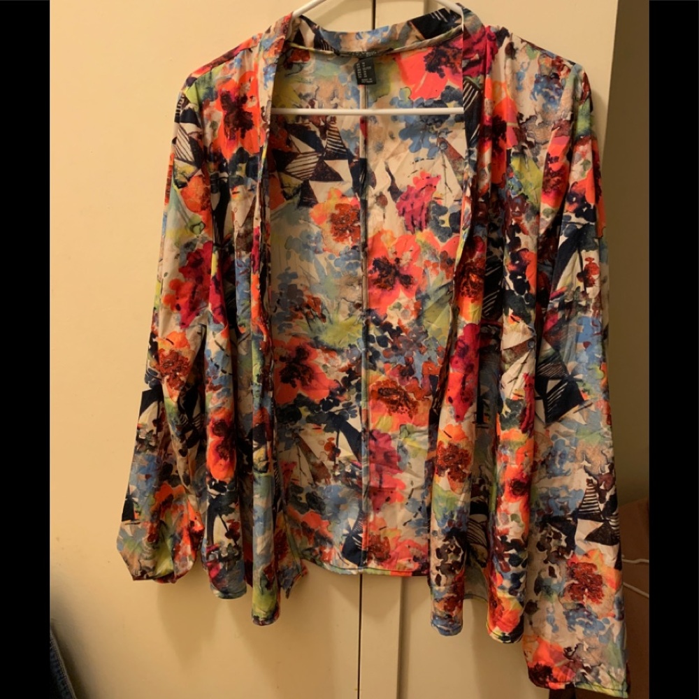 Plus Open Fashion Blazer